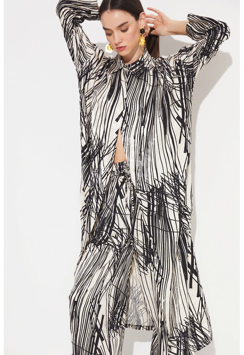 Rochie cu model si guler clasic
