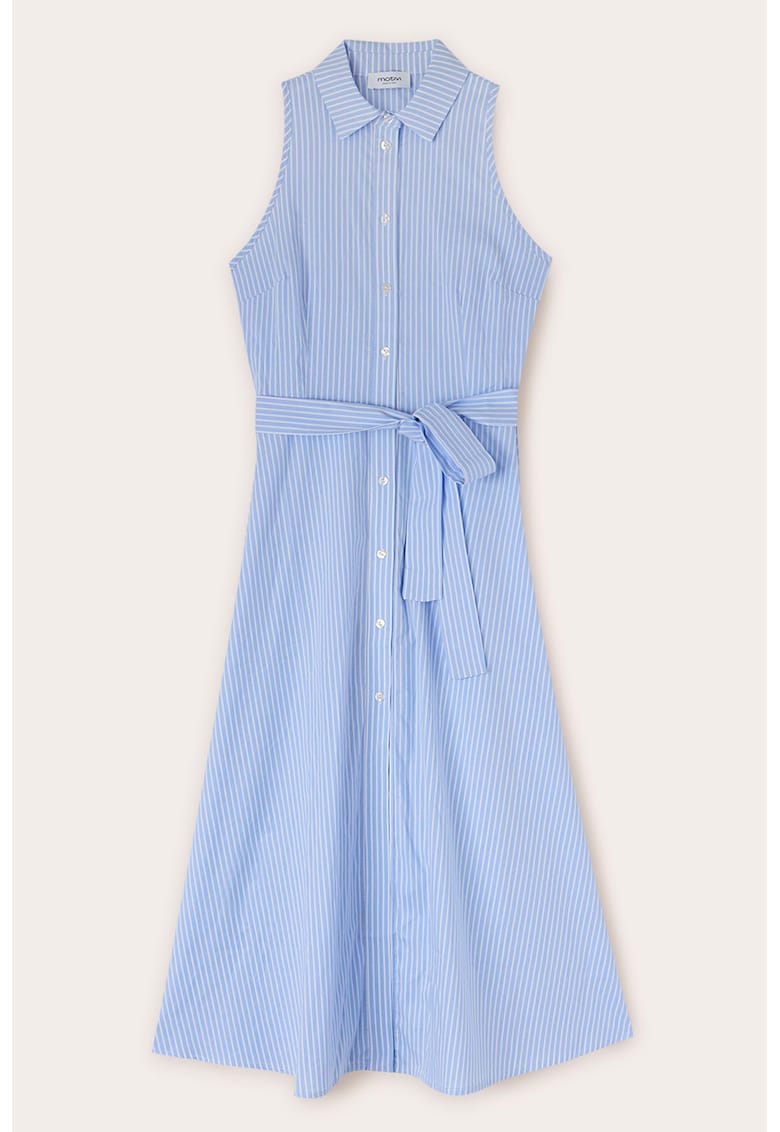 Rochie cu nasturi si dungi