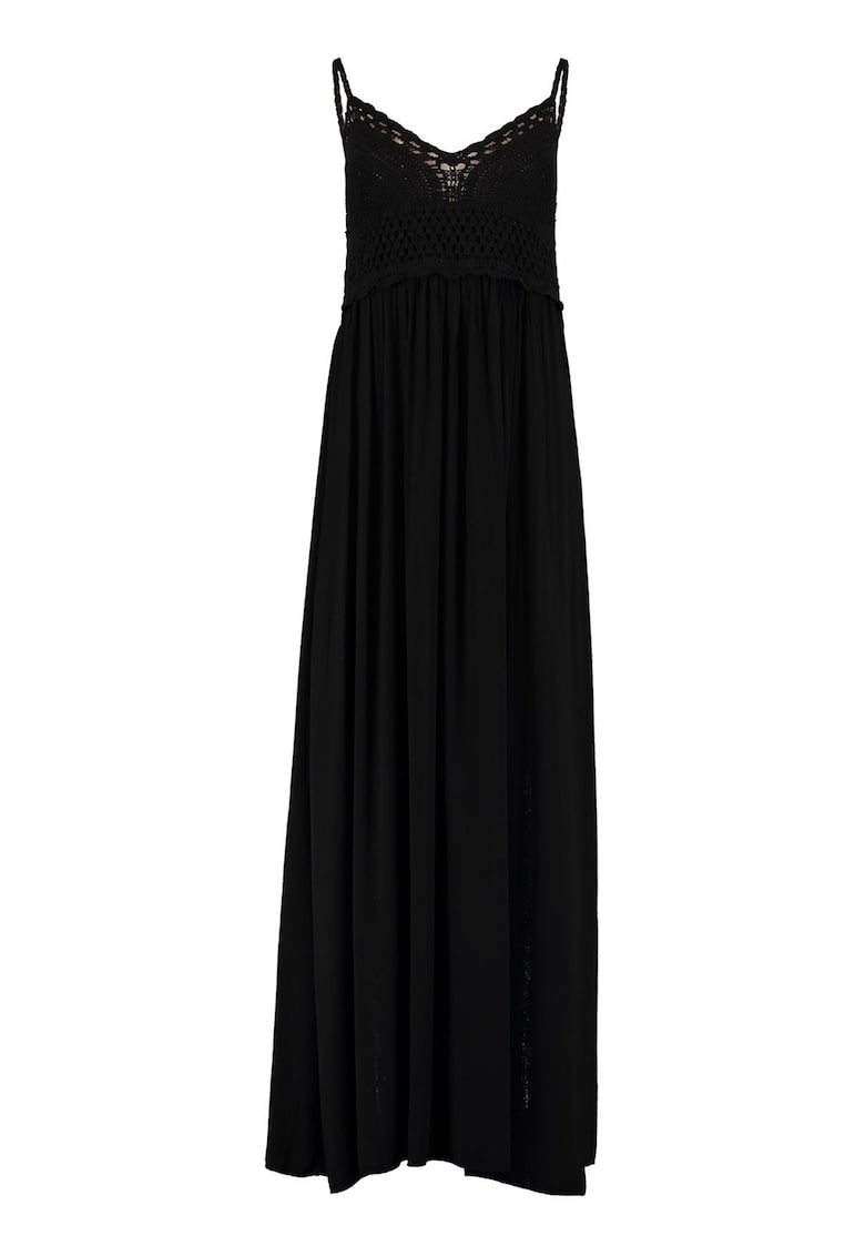 Rochie cu segment crosetat - fara maneci