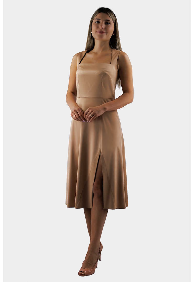 Rochie cu slit frontal - fara maneci
