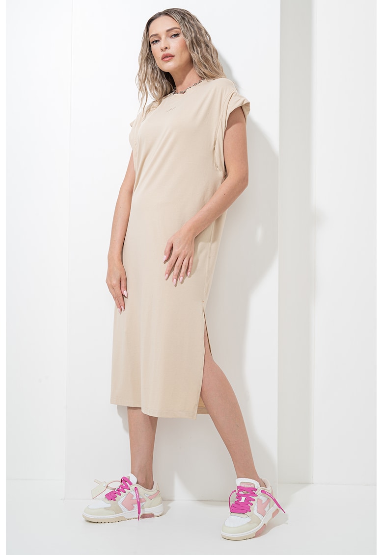 Rochie din amestec de modal cu slituri laterale Edress