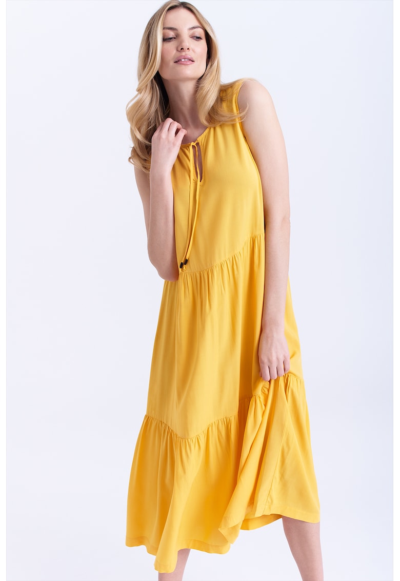 Rochie din viscoza - fara maneci
