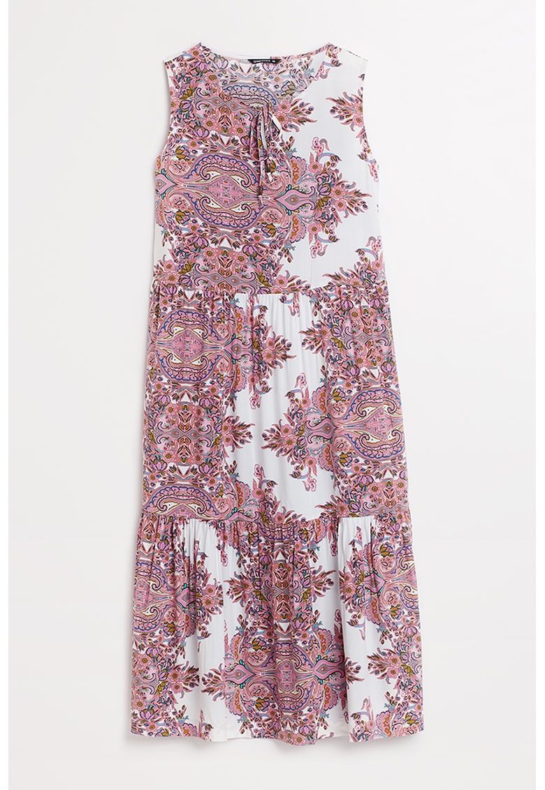 Rochie evazata cu imprimeu