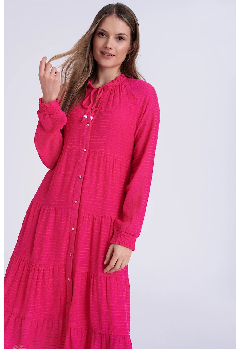 Rochie evazata cu maneci raglan