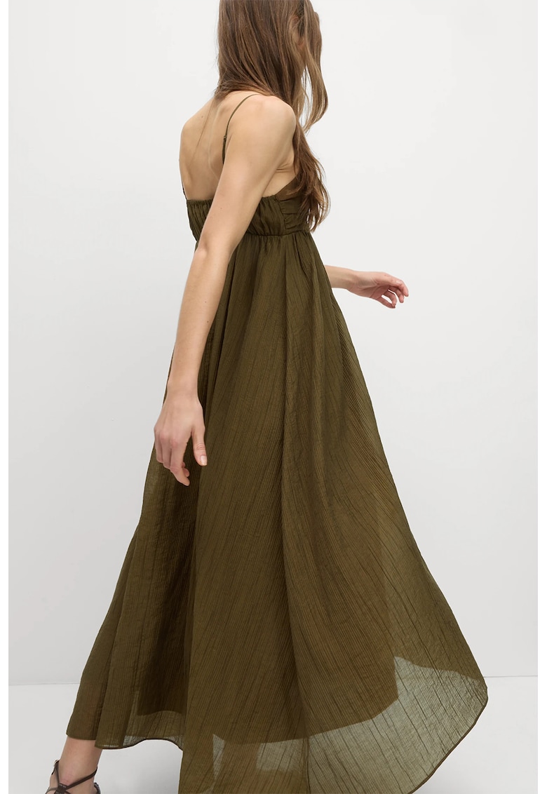Rochie evazata din amestec de lyocell