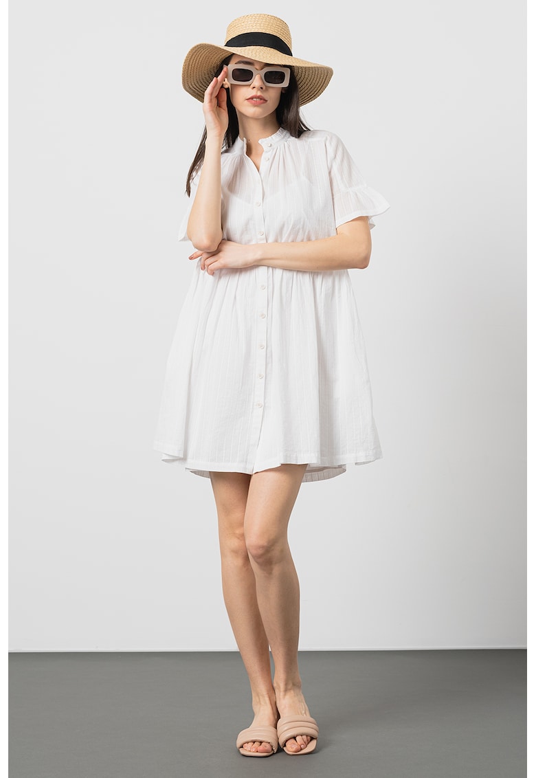 Rochie evazata din bumbac