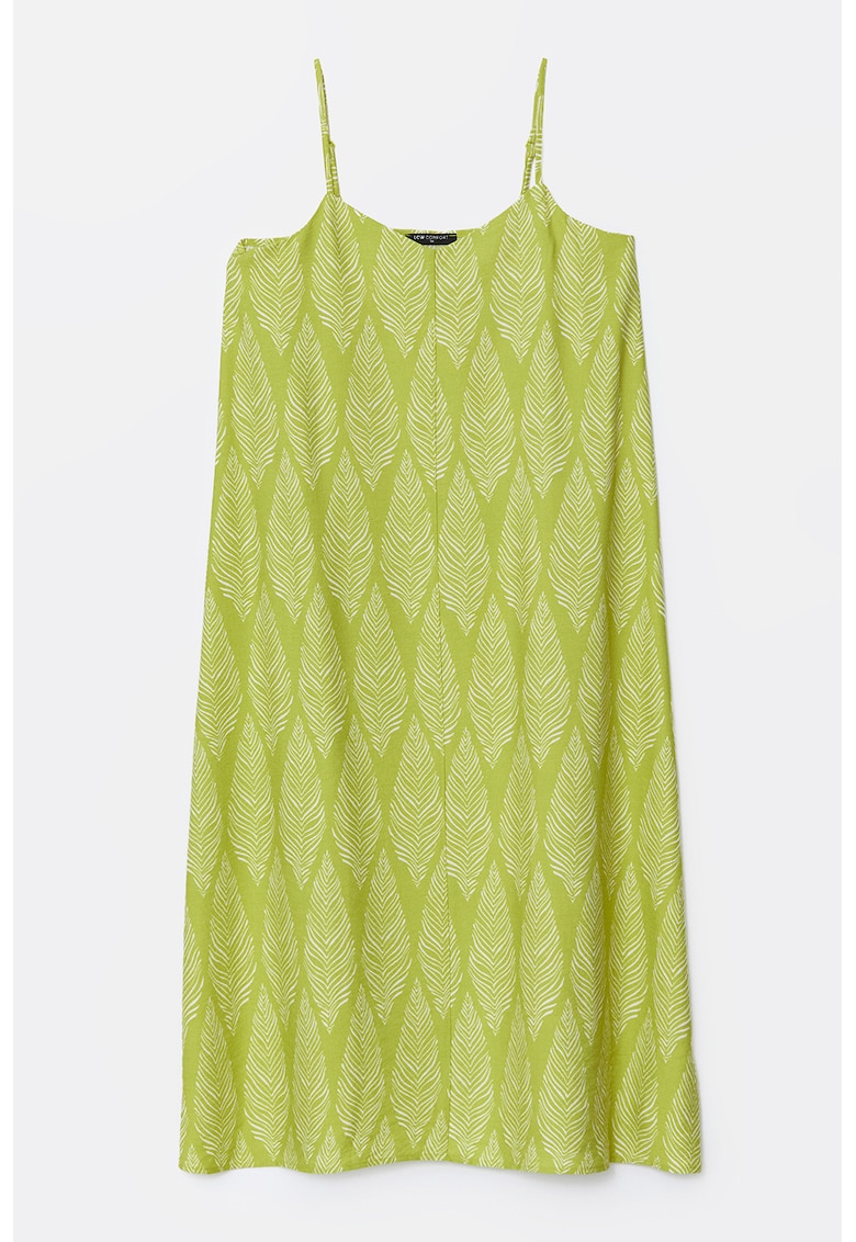 Rochie fara maneci cu imprimeu pentru gravide