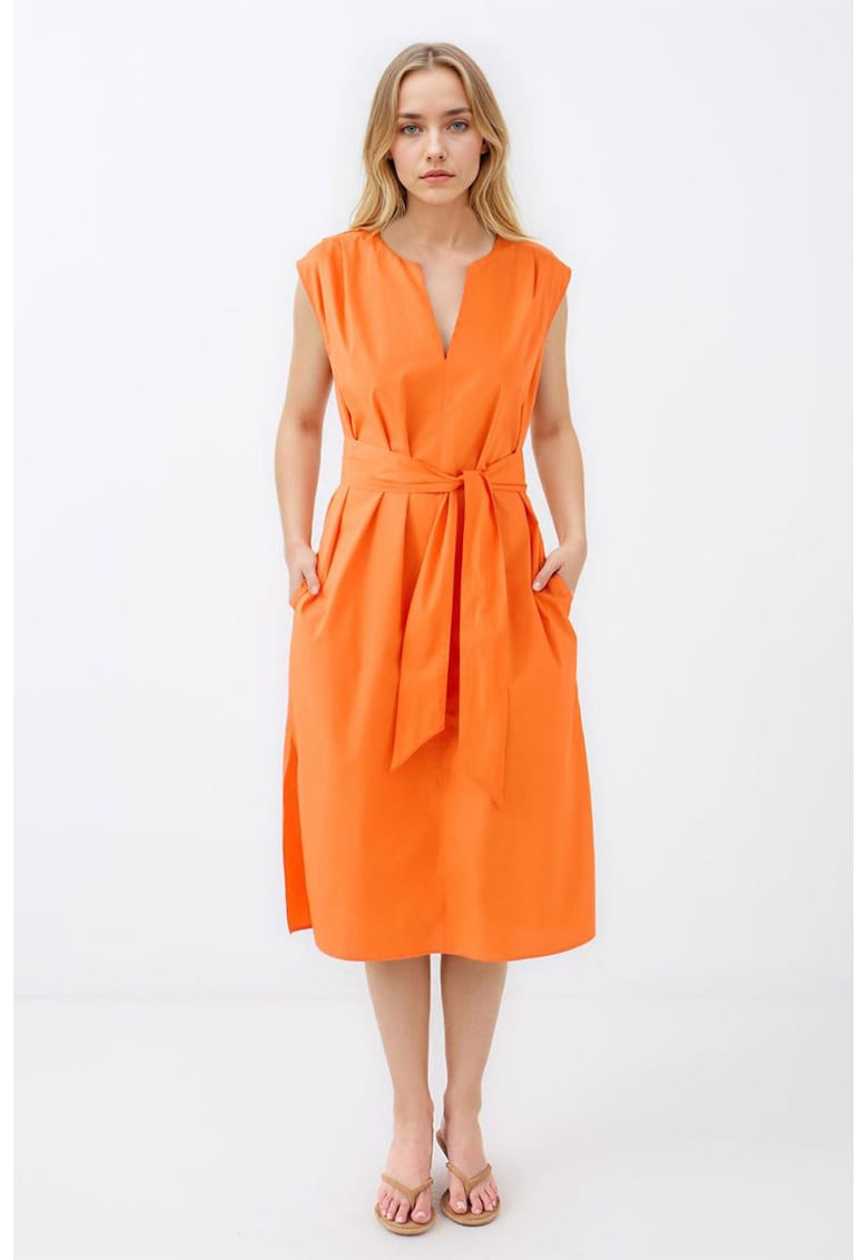 Rochie lejera cu buzunare laterale