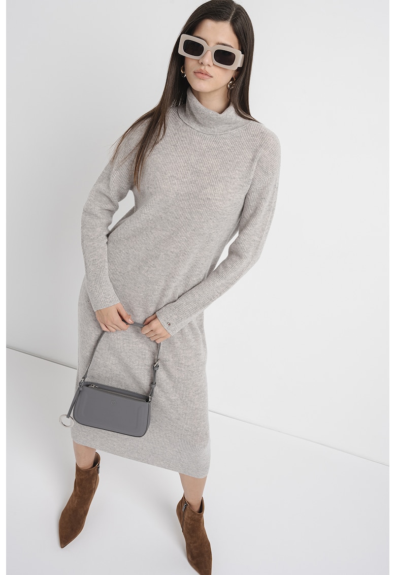 Rochie lejera din amestec de lana si casmir