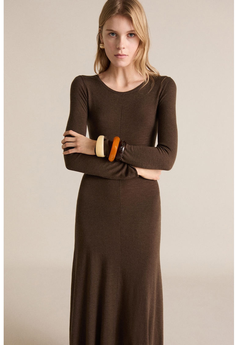 Rochie lunga asimetrica