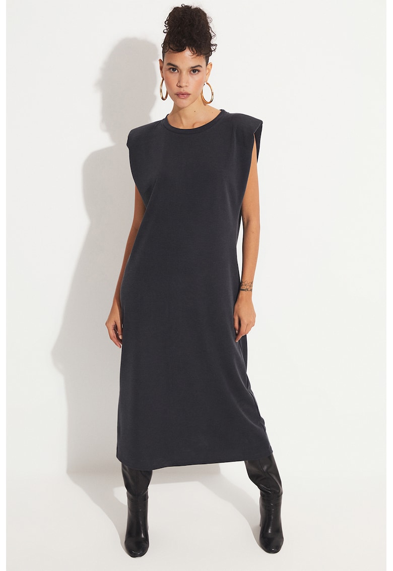 Rochie lunga din amestec de modal