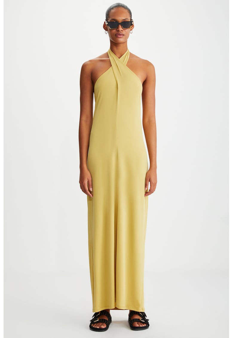 Rochie lunga fara maneci Meliora