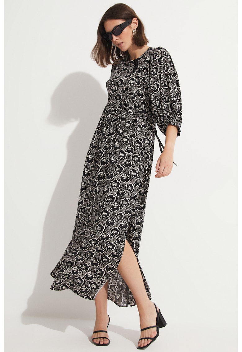 Rochie maxi cu imprimeu floral