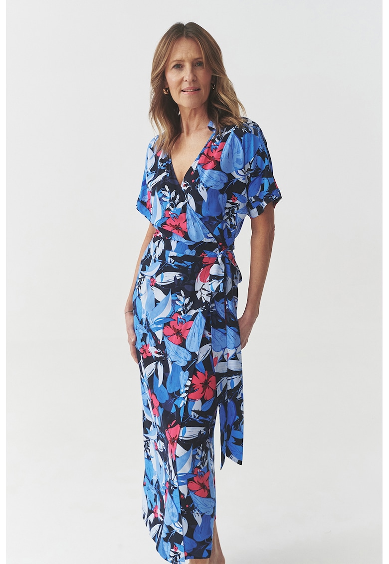 Rochie maxi cu model petrecut