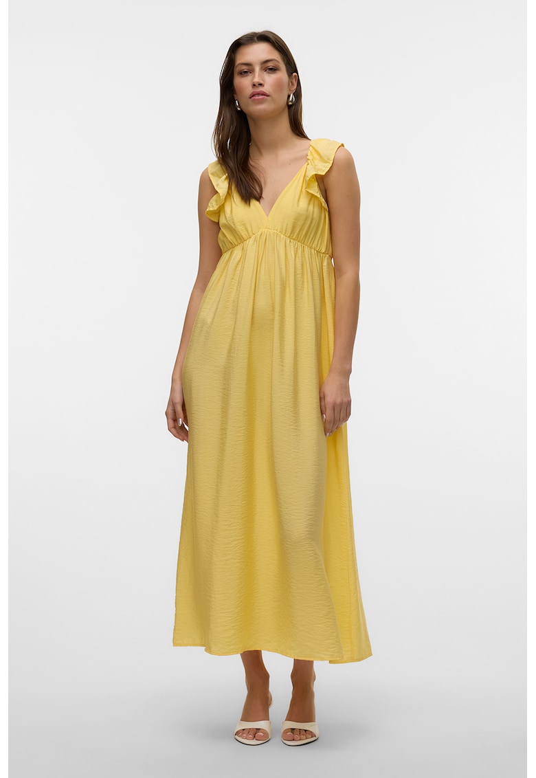 Rochie maxi cu talie Empire
