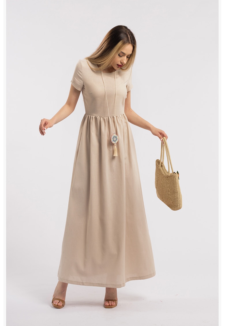 Rochie maxi din in