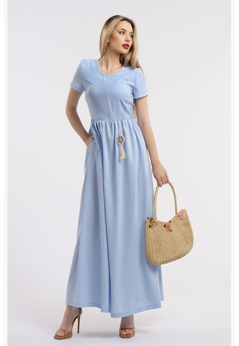 Rochie maxi din in