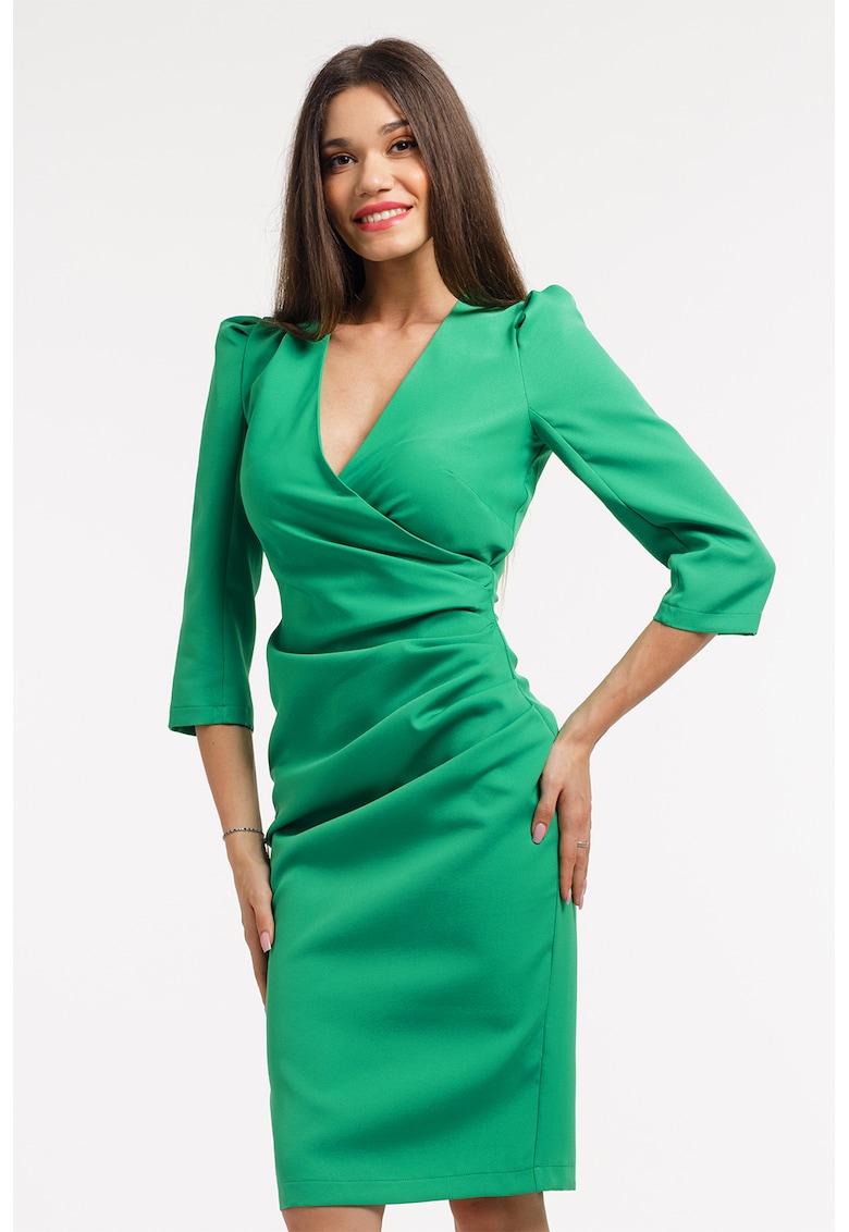 Rochie midi cambrata