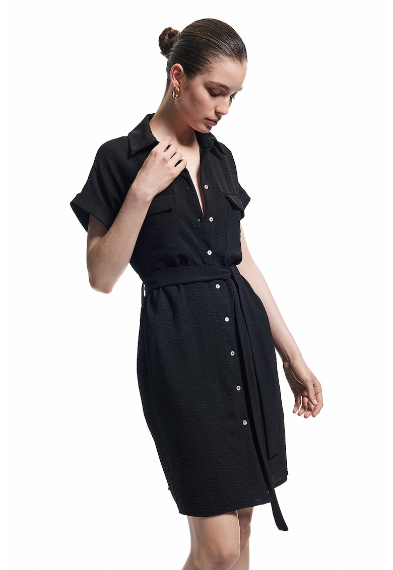 Rochie midi cu cordon