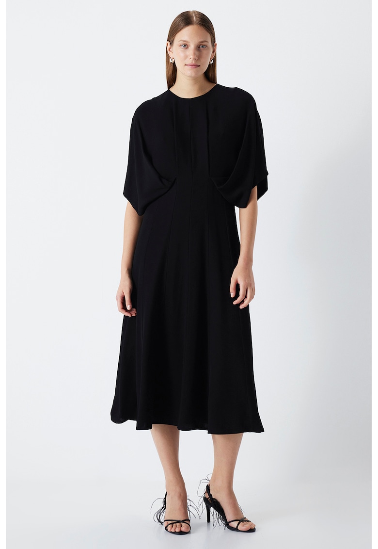 Rochie midi cu decupaj