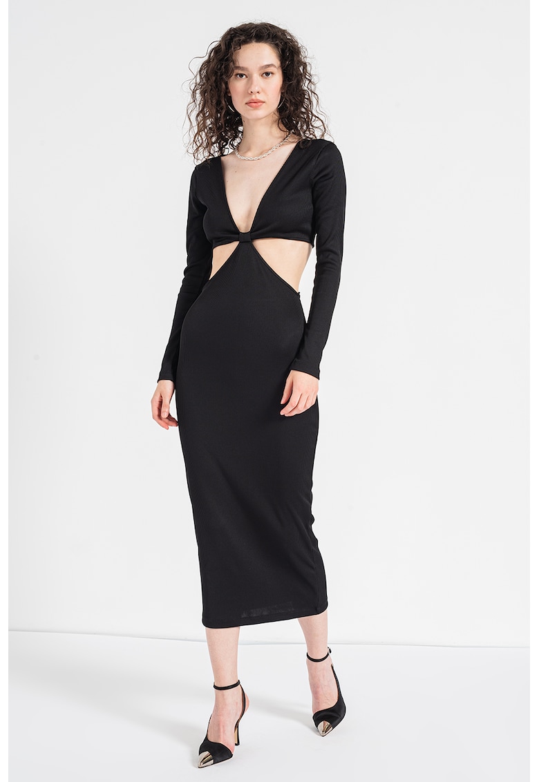 Rochie midi cu decupaje