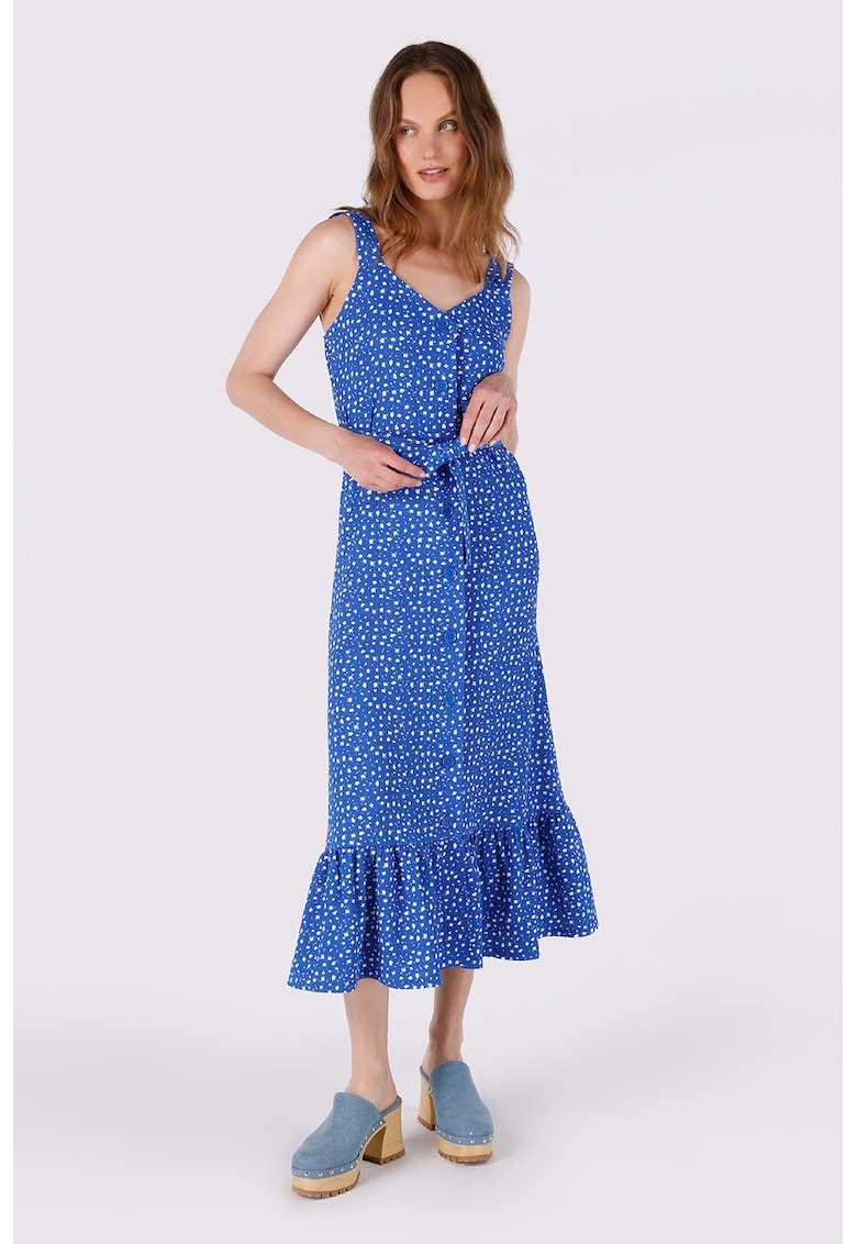 Rochie midi cu imprimeu