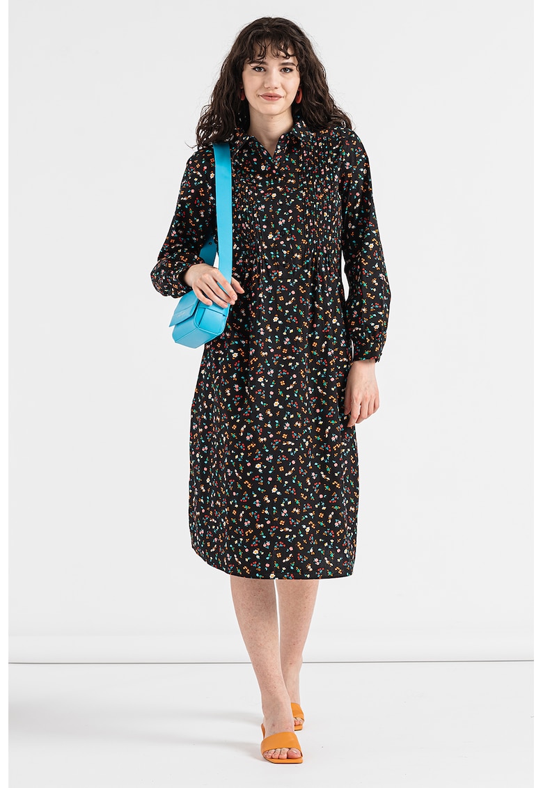 Rochie midi cu imprimeu floral