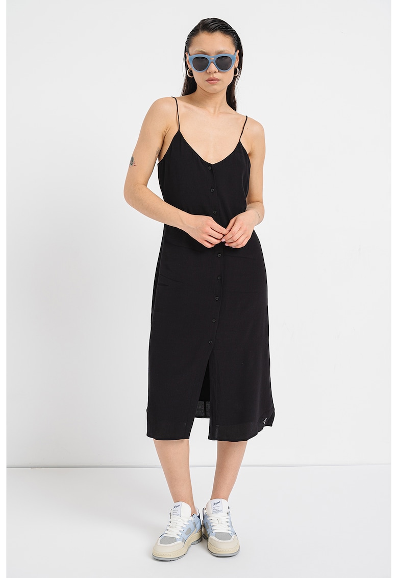 Rochie midi cu nasturi