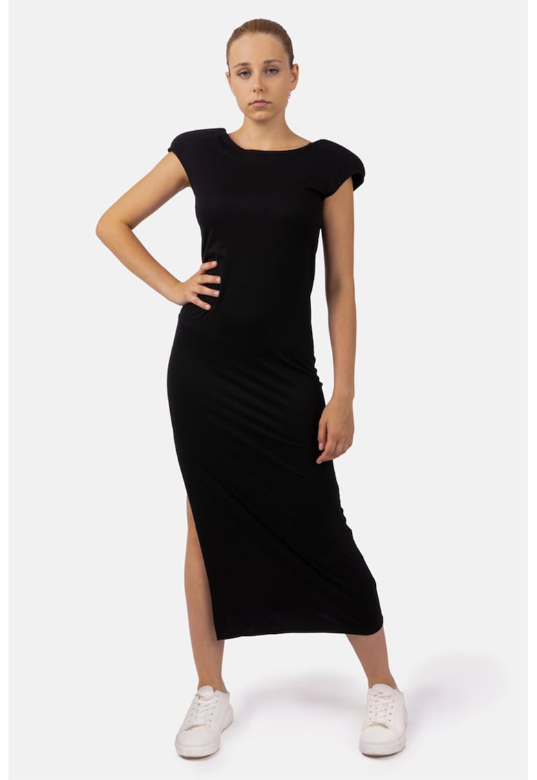Rochie midi cu slituri laterale Bailey