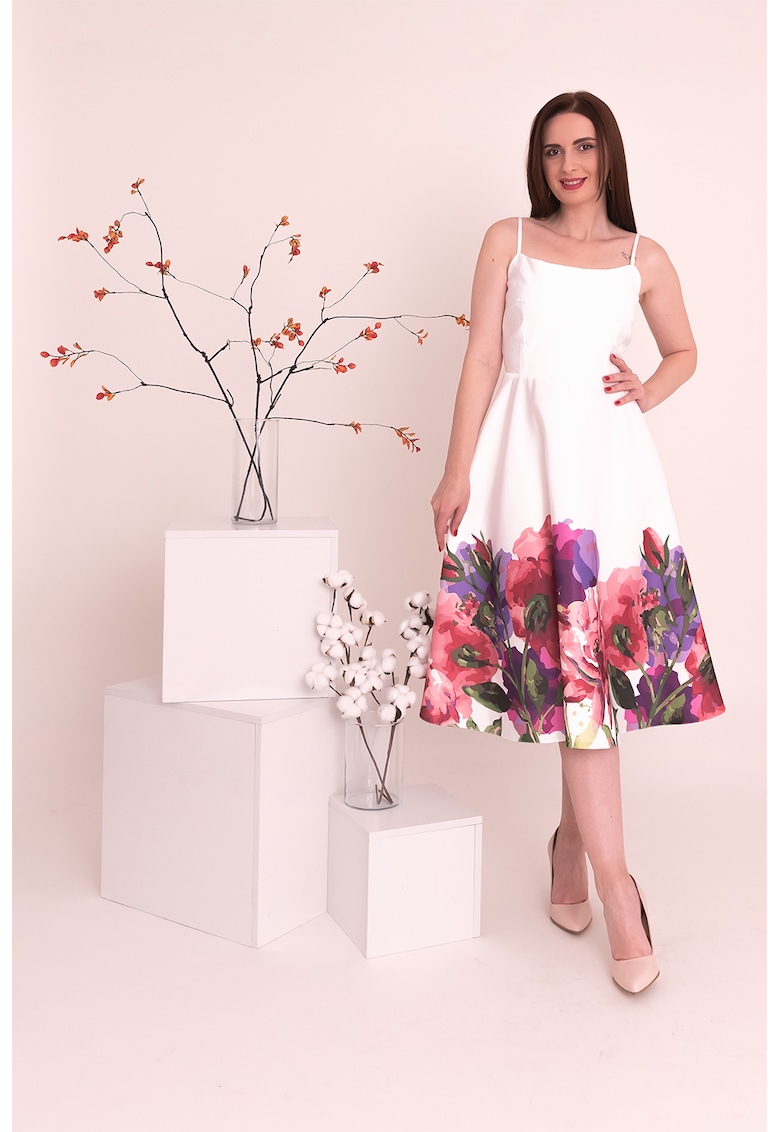 Rochie midi de satin Ivy