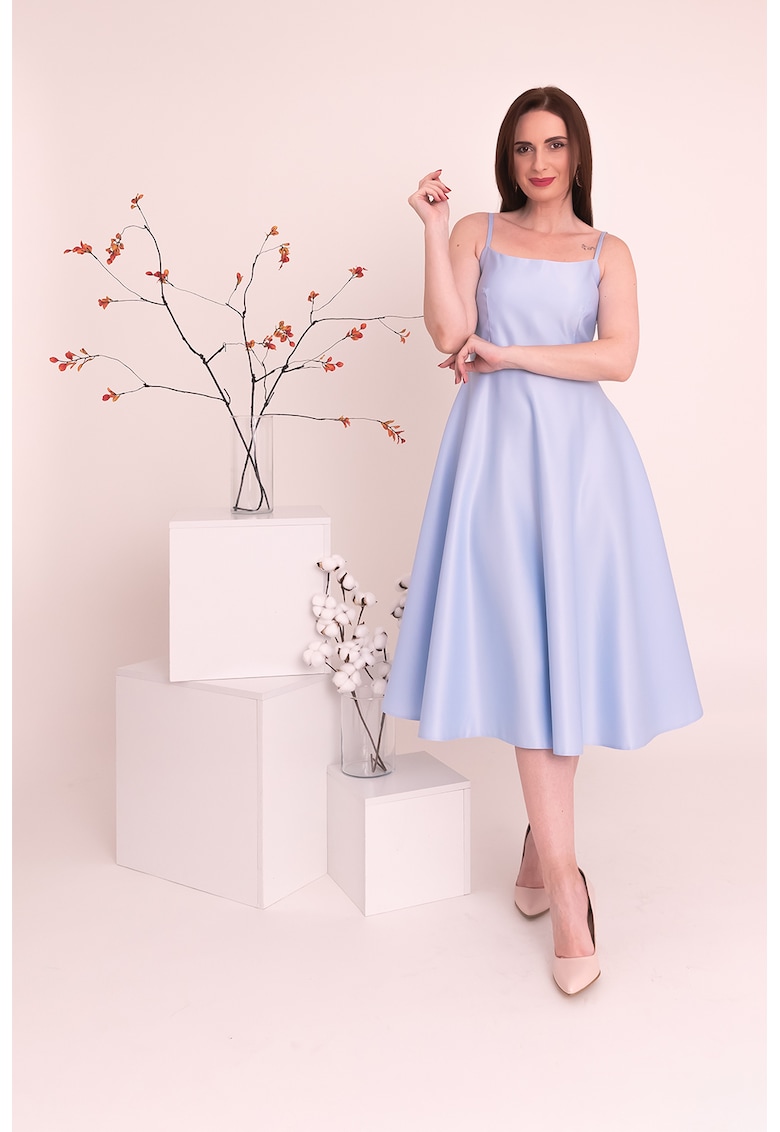 Rochie midi de satin Lorena