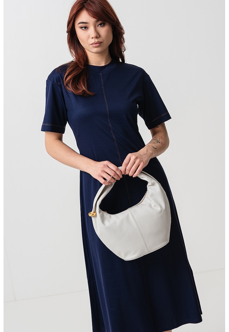 Rochie midi din amestec de modal
