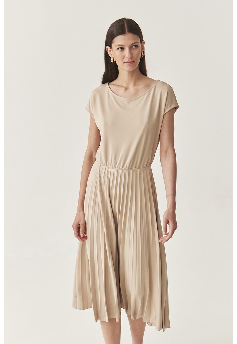 Rochie midi din amestec de modal