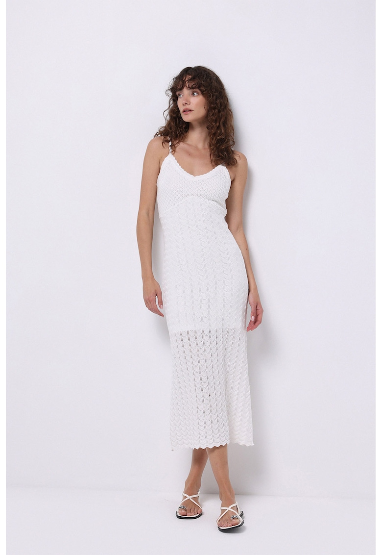 Rochie midi din bumbac