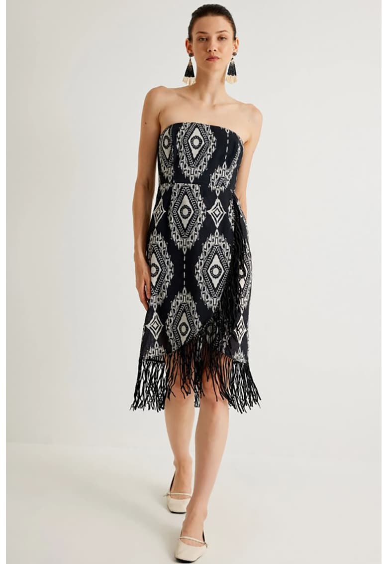 Rochie midi evazata