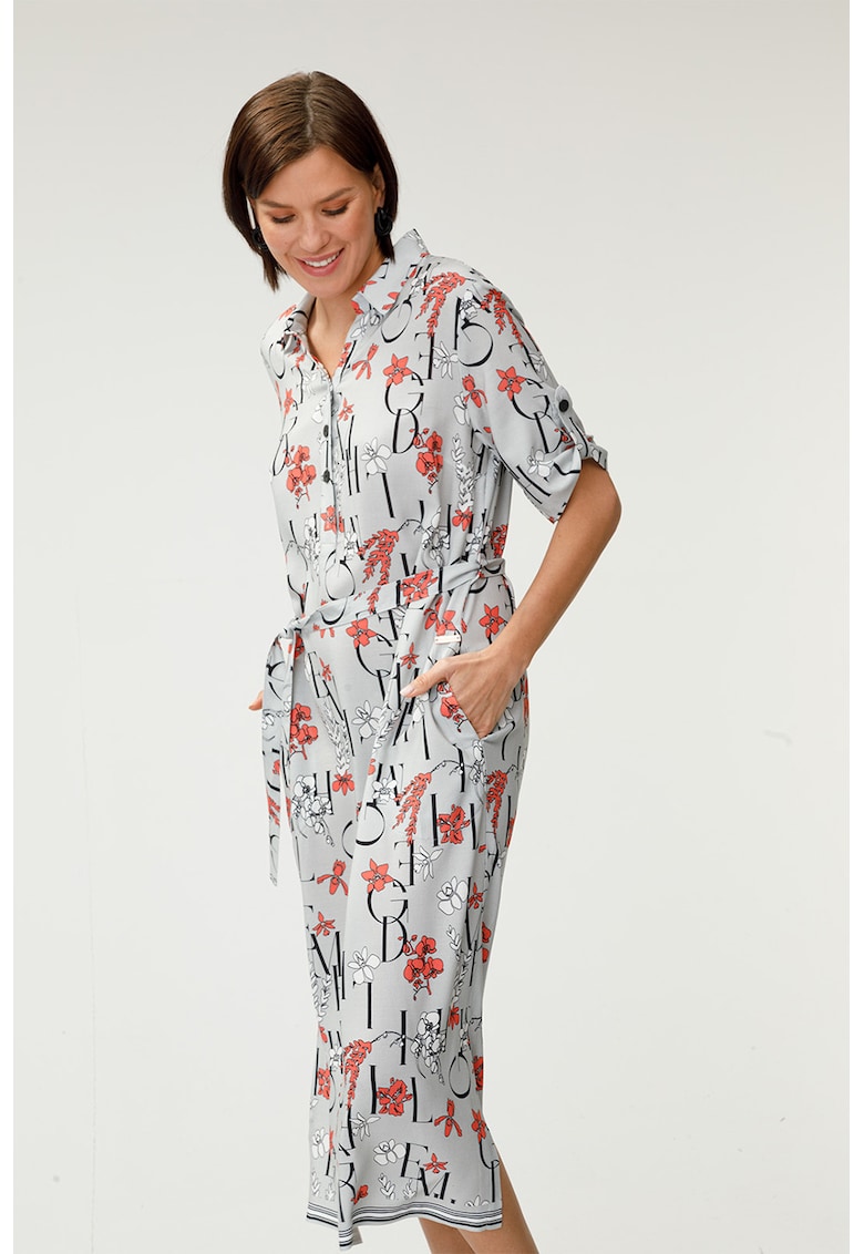 Rochie midi evazata