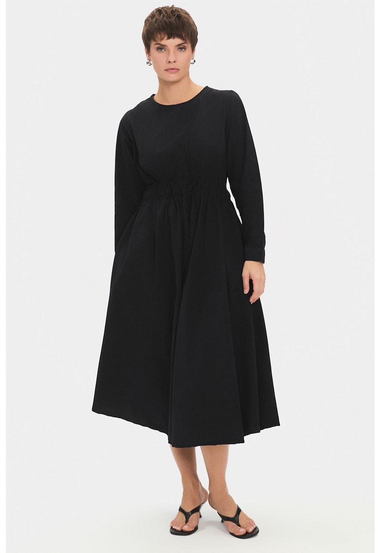 Rochie midi evazata