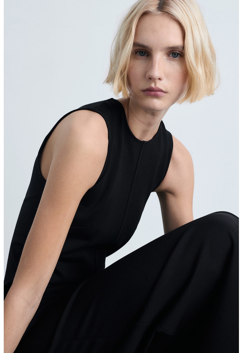 Rochie midi evazata