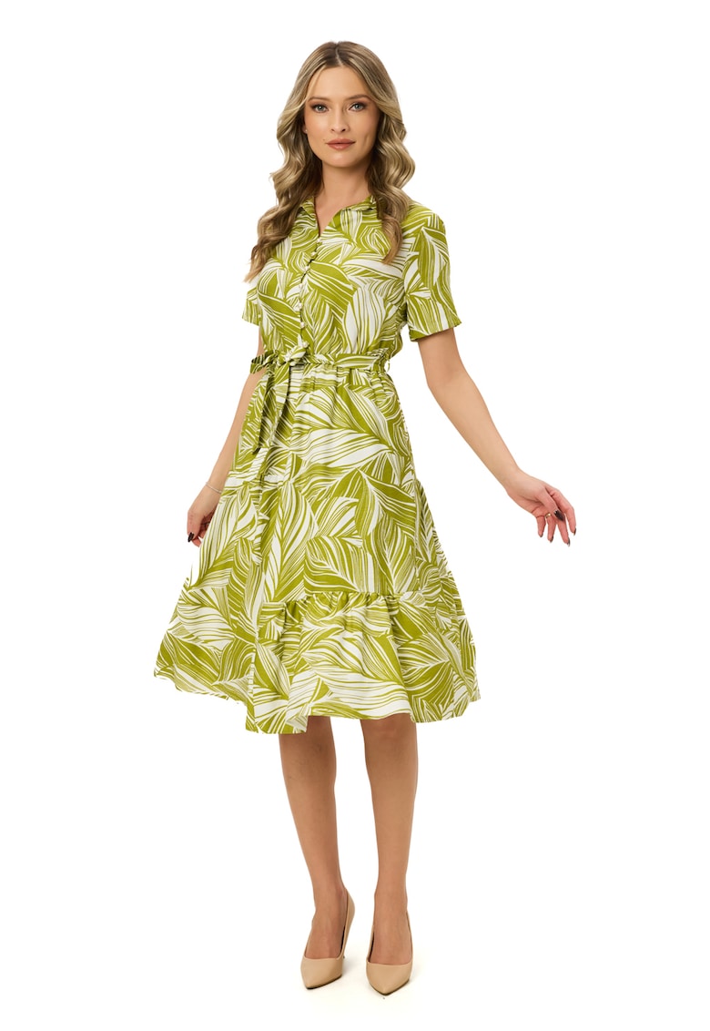 Rochie midi evazata
