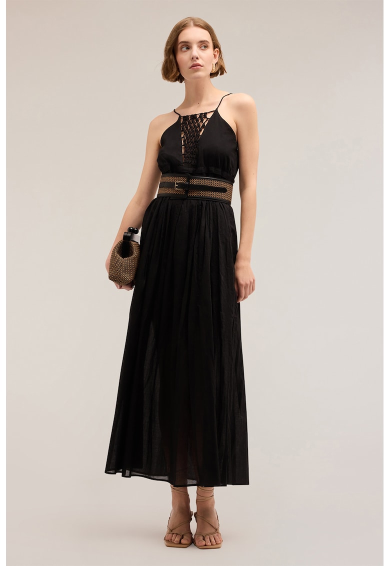 Rochie midi evazata