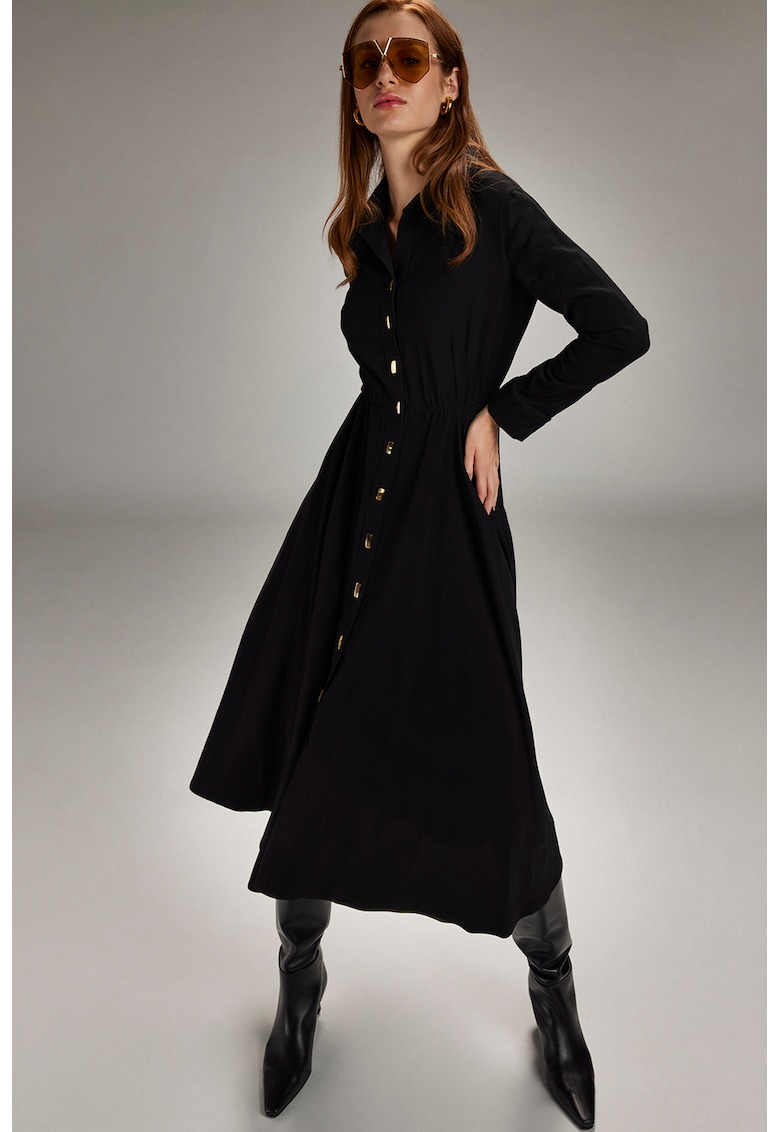 Rochie midi evazata