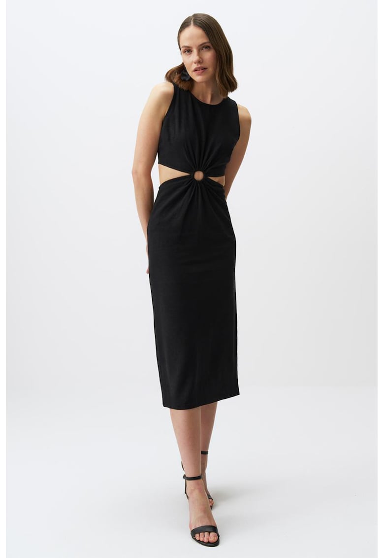 Rochie midi evazata