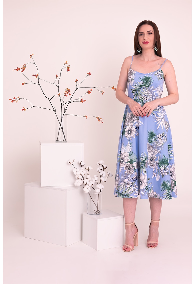 Rochie midi evazata Abigail