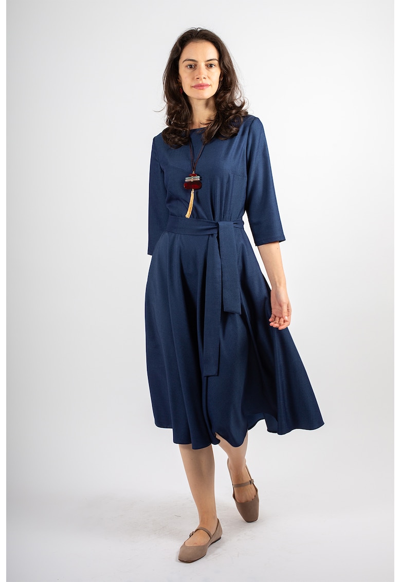 Rochie midi evazata Rania
