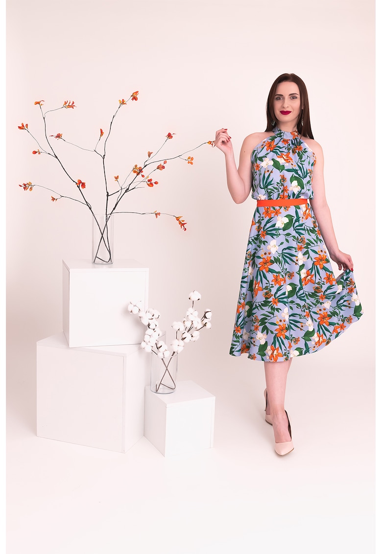 Rochie midi evazata Serenity