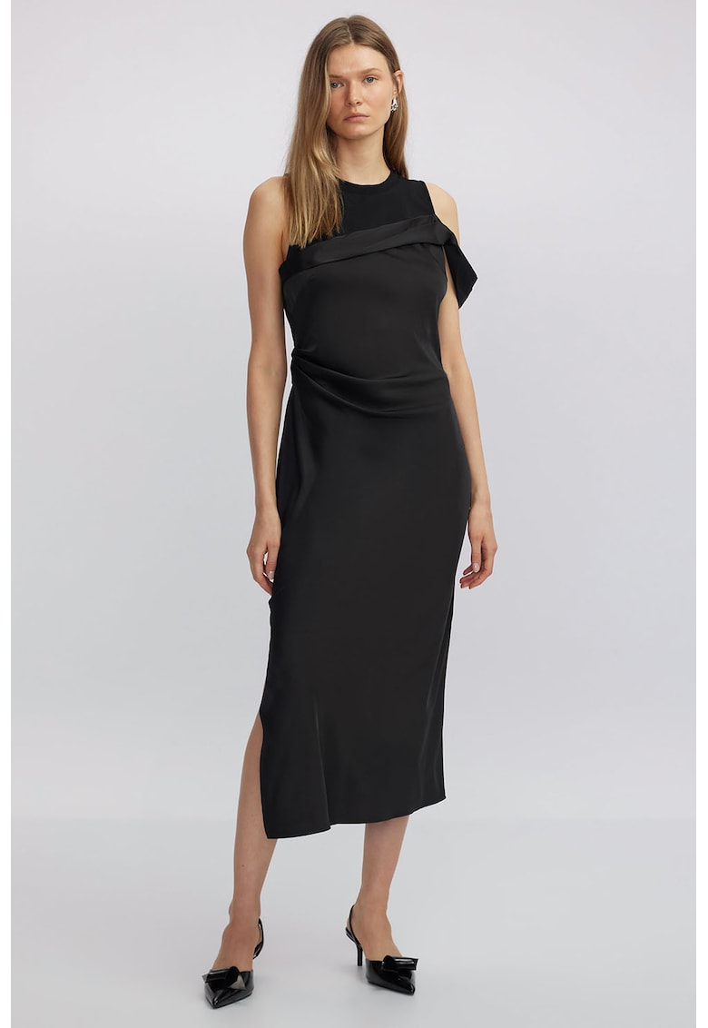 Rochie midi fara maneci