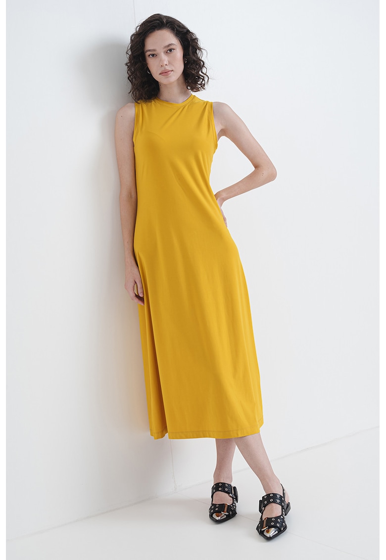 Rochie midi fara maneci
