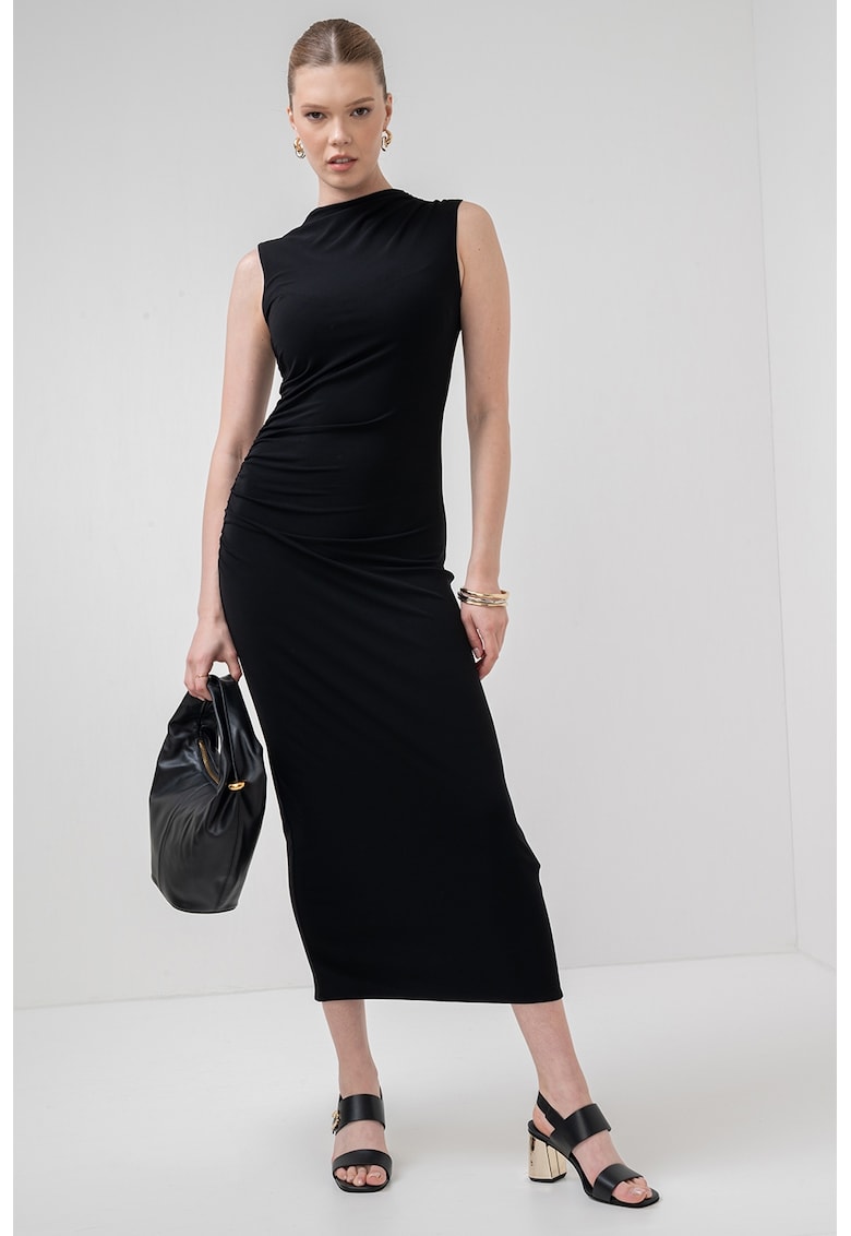 Rochie midi fara maneci Nef