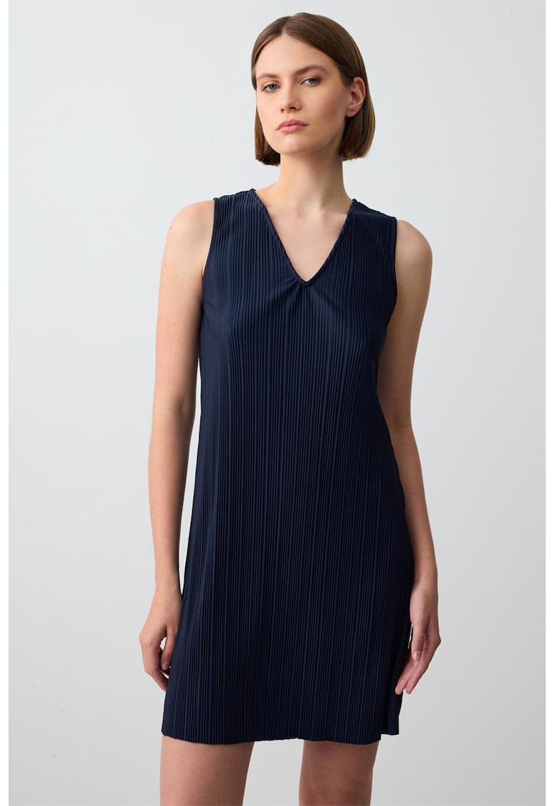 Rochie mini cu decolteu in V - fara maneic