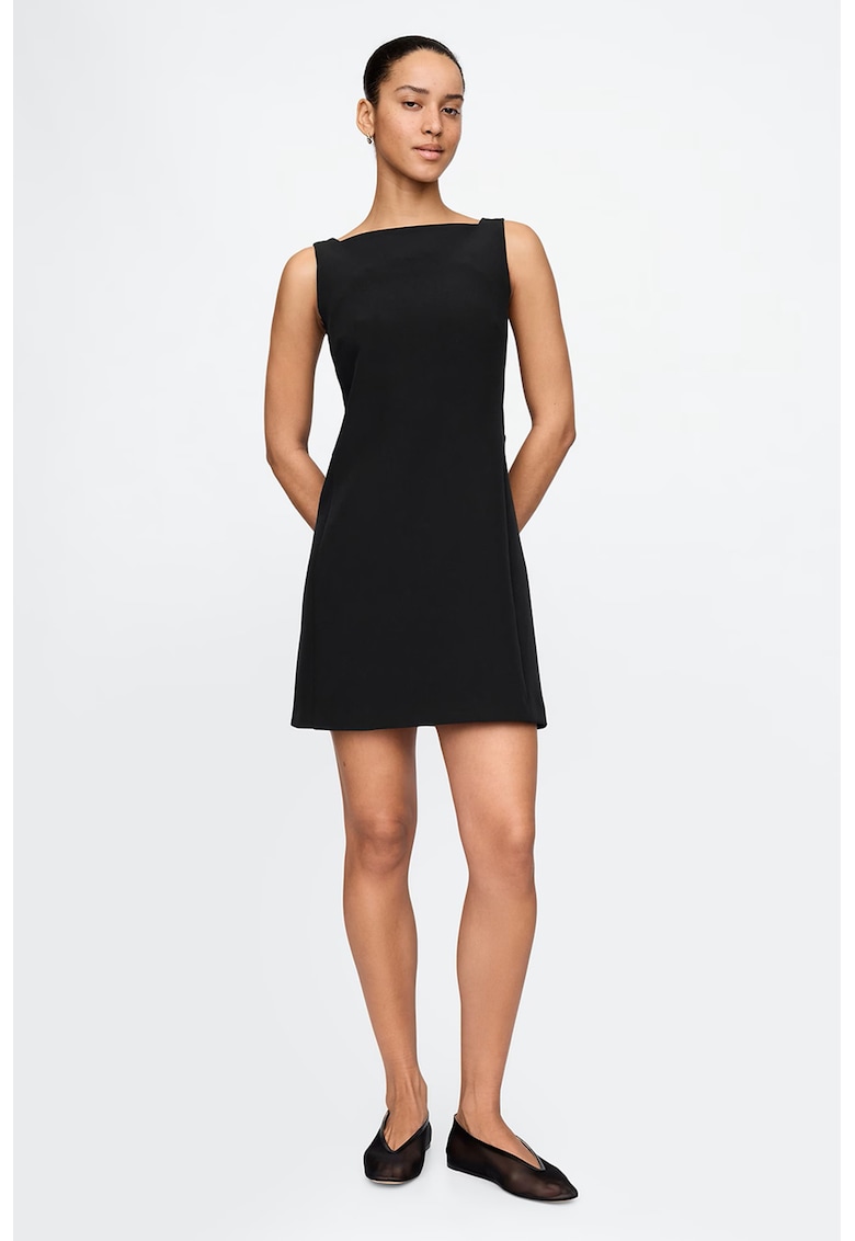 Rochie mini cu decolteu patrat